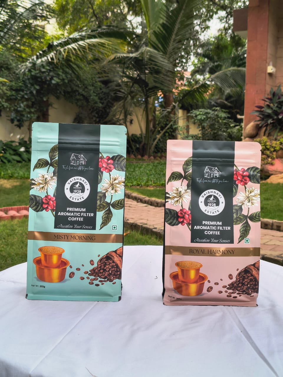 Royal Harmony and Misty Morning- Vaishnavi Estate