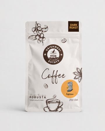 Espresso Coffee | Dark Roast · Single Origin Coorg Robusta