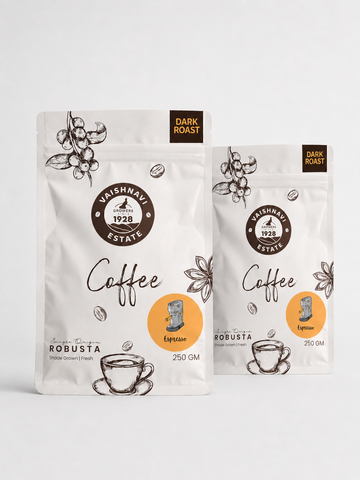 Espresso Coffee | Dark Roast · Single Origin Coorg Robusta