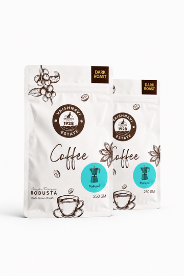 Mokapot Coffee | Dark Roast · Single Origin Coorg Robusta