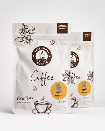 Espresso Coffee | Medium Roast · Single Origin Coorg Robusta