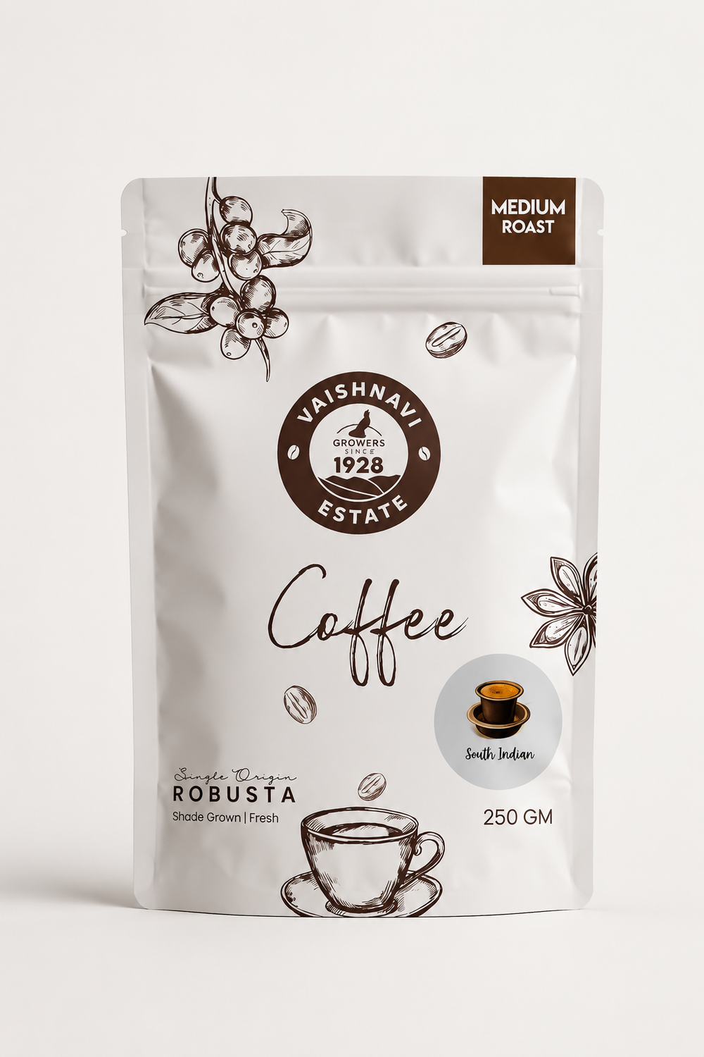 Filter Coffee | Medium Roast · Single Origin Coorg Robusta