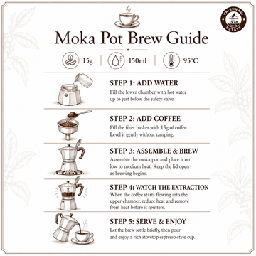 Mokapot Coffee | Dark Roast · Single Origin Coorg Robusta