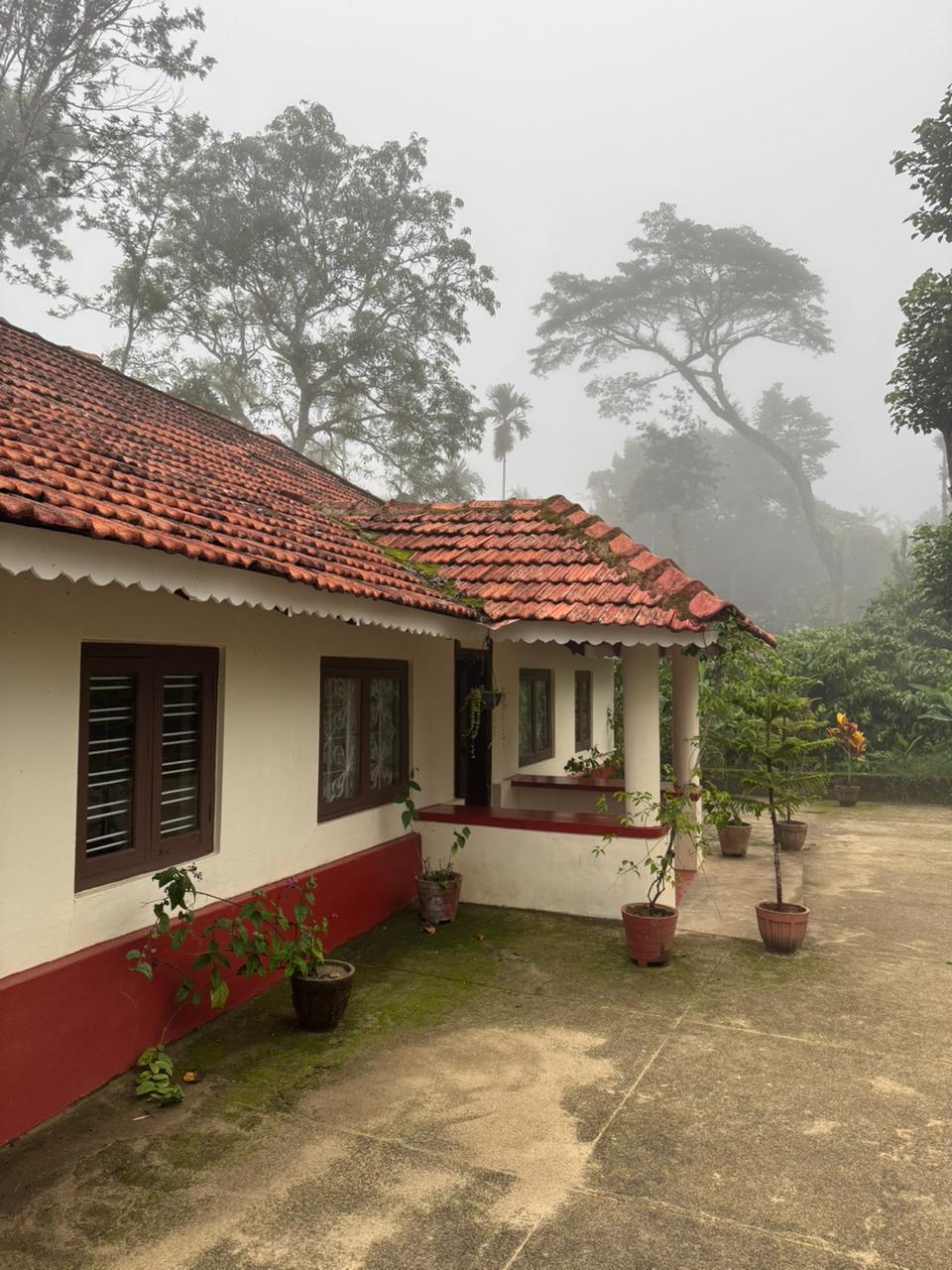 Vaishnavi Estate stay in Coorg surrounded by misty hills and coffee plantations